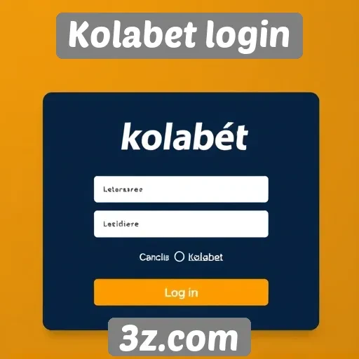 Facilidade de navegação no Kolabet login