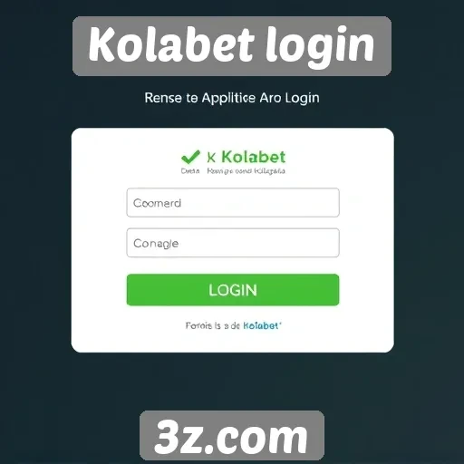 Processo de registro no Kolabet login