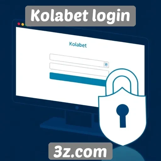 Segurança no acesso ao site Kolabet login